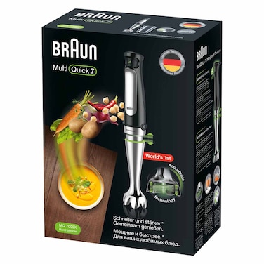 Braun HB701AI-MQ7000X MultiQuick 7 Hand Blender 600ml (1000W) Black