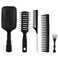 DEO KING 5 Piece Hair Brush Comb Set