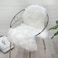 Generic Hlzhou Soft Faux Fur Rug White Sheepskin Chair Cover Seat Pad Shaggy Area Rugs For Bedroom Sofa Living Room Floor(2 X 3 Feet, 60 X 90 cm, White)