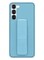 Samsung Galaxy S23 Plus Grip Case Magnetic Kickstand Cover with Foldable Hand Strap Blue
