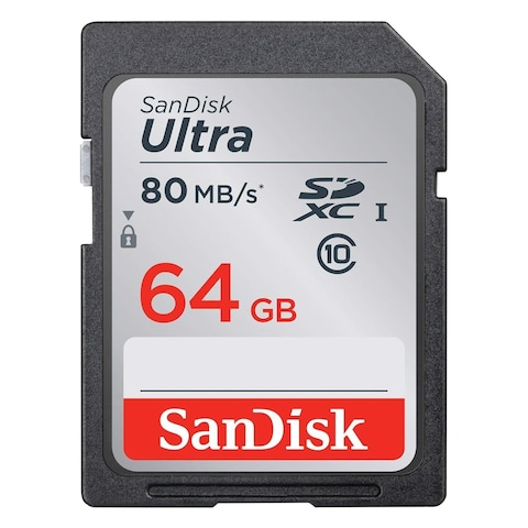 SD CARD ULTRA 64GB 80MB/S SANDISK