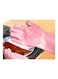 Generic - Waterproof Silicone Dishwashing Gloves Pink 34X13Centimeter