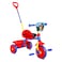 Spartan Paw Patrol Temed Tricycle with Push Bar for Boys Blue