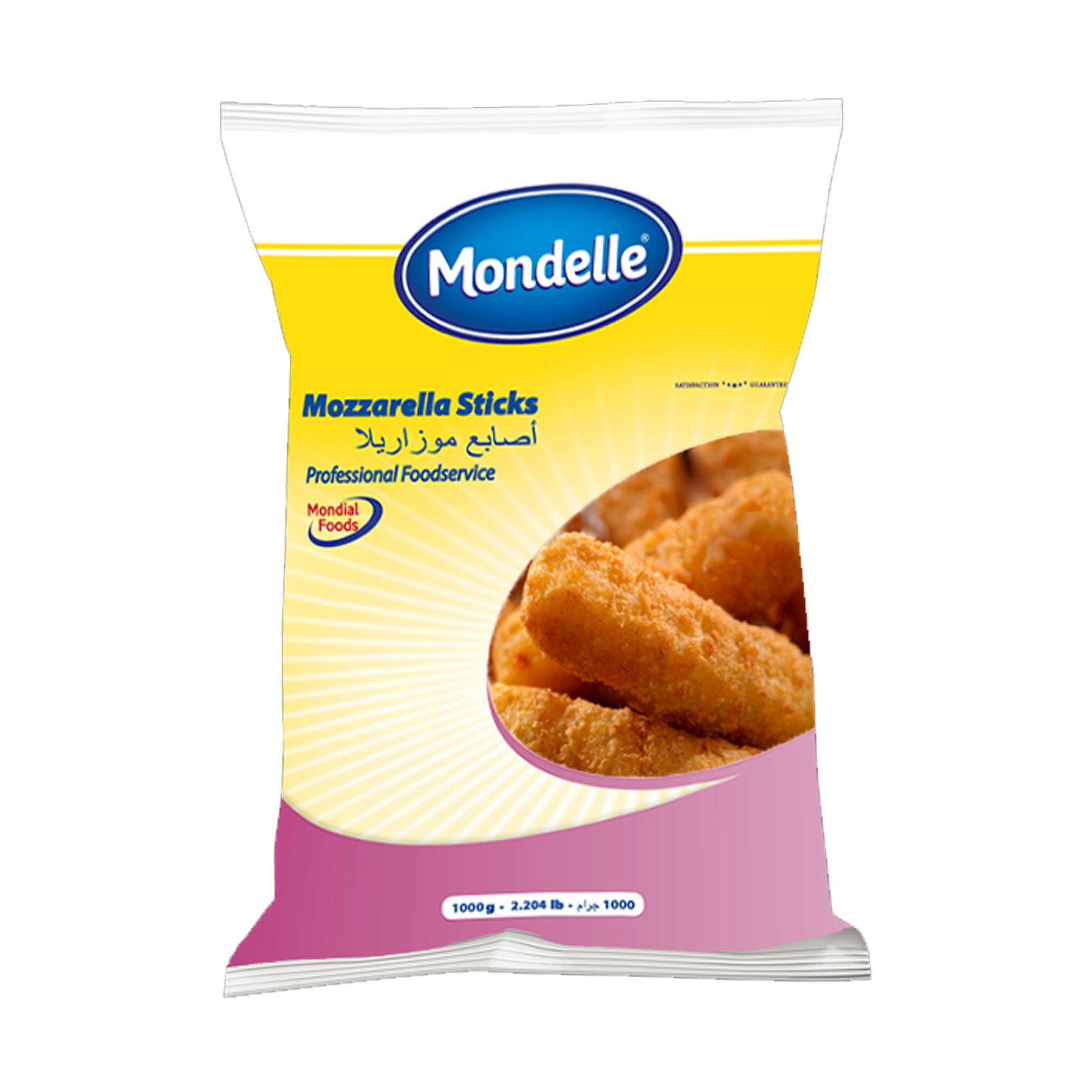 Mondelle Mozzarella Sticks 1kg
