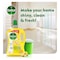 Dettol 3X Antibacterial Power Floor Cleaner Lemon 3L+1.8L