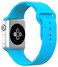 Silicone Sport Replacement WristBand Strap for Apple Watch 42mm - Blue