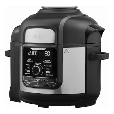 Ninja Foodi Max 9-In-1 SmartLid Multi-Cooker OP500ME Black And Silver 7.5L