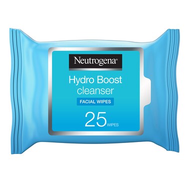 Neutrogen Hydro Boost Cleanser Facial Wipes 25 Count