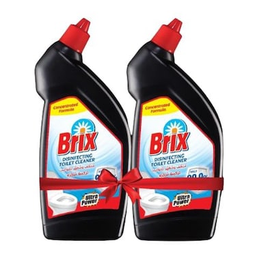 Brix Toilet Cleaner - Black - 450ml - 2 Packs