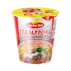 Buy Lucky Me Jjamppong Spicy Seafood Flavour Instant Noodle Soup 70g in UAE