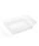 Khaleej Pack (10 Pcs) Clear Microwave Container 500ml Rectangular, With Tight Lids For Storage &amp; Takeaway - Reusable Microwave &amp; Freezer Safe Food Container