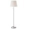 Floor Lamp Nickel-Plated White