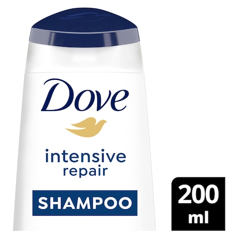 Dove Shampoo for Damaged Hair Intensive Repair Nourishing Care for up to 100% Healthy Looking Hair 200ml