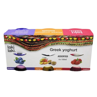 Laki Laki Assorted Grek Yoghurt 100MlX6