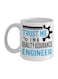 muGGyz Try Doing Whatever Kartar Said First Place Coffee Mug White 325ml