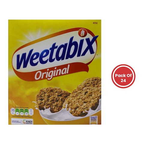 Weetabix Wholegrain Cereal 425g x 24 Pieces