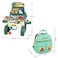 Little Story ROLE PLAY SHOPKEEPER/SUPERMARKET TOY SET SCHOOL BAG (36 Pcs) - Green, 3-IN-1 Mode