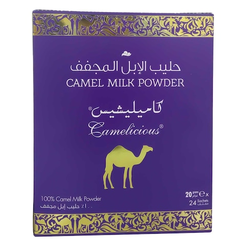 Camelicious Camel Milk Powder 20g Pack of 24