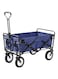 Generic - Foldable Outdoor Garden Cart Blue/Black 90x50x59centimeter