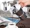 LIYING Aluminum Stovetop 6-cup Espresso Maker