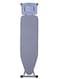 Wide Ironing Board with Iron Station Holder   Heat-Resistant Cover   Non-Slip Folding Ironing Stand   Adjustable Height   Cotton Cover   Thicken Felt Padding- 110x33 cm