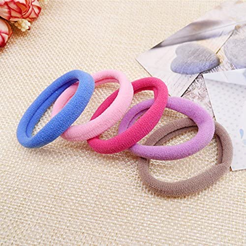 Generic - 50 pcs lowest price Girl Elastic Hair Ties Band Rope Ponytail Bracelet