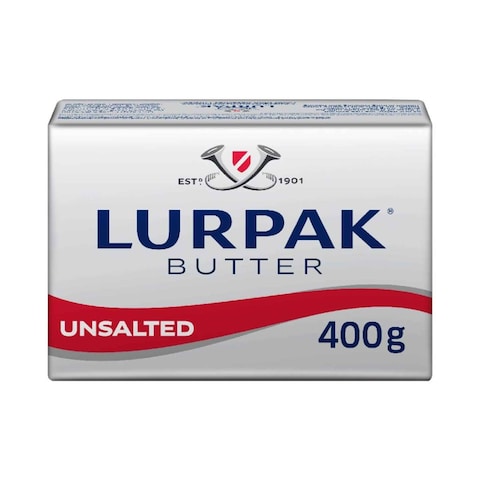 Lurpak Butter Block Unsalted 400g