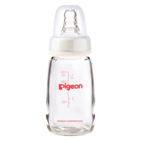 Buy Pigeon Feeding Bottle K-4 00282 Clear 120ml in UAE