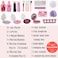 Kids Makeup Kit for Girl Real Washable Makeup Kit for Little Girls over 8 Year Old Girls Makeup Set with Cute Princess Cosmetic Purse Girls Pretend Play Toy Toys for Little Girls