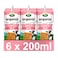 أرلا حليب عضوي بنكهة الفراولة، 200 ملل، حزمة من 6