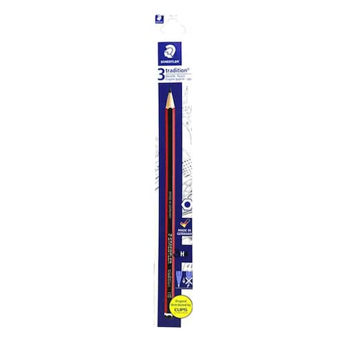 Staedtler 110B Tradition Drawing Pencil 3H 3 Pieces