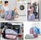 Laundry bags with Zip &amp; Handle, 3 Pack Heavy Duty Reusable Storage Bag for Clothes Moving House Grocery Shopping Bag (Medium - 70 x 60 x 30 cm)