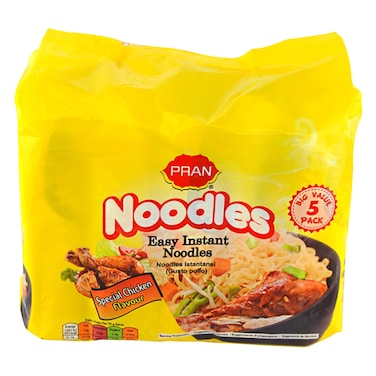 Pran Easy Chicken Instant Noodles 70g x Pack of 5