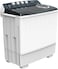 Hisense 14 Kg Twin Tub Semi Automatic Washing Machine, White, WSBE141