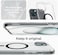Spigen Ultra Hybrid MagFit designed for iPhone 15 case cover compatible with MagSafe - Black