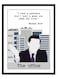 Spoil Your Wall The Office Michael Scott Quotes Poster With Frame Multicolour 30 x 40cm