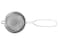 Heart Home Multiuses Double Mesh Stainless Steel Strainer, Sieve, Sifter, Colander (Silver)