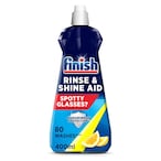 Buy Finish Dishwasher Rinse Aid with Lemon Scent - 400ml in Egypt