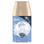 Buy Glade Automatic Spray Refill Clean Linen Air Freshener 269ml in UAE