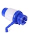 Generic Manual Water Pump Blue/White 7.8X3.8Inch