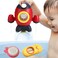 Elovien Baby Bath Toys, Space Rocket Shape Bathtub Toys For Toddlers, Spray Water Shower W/ Rotating Fountain, Time Infants Aged 18 Months 1 2 3 4 Years Old Kids Boys Girls