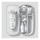 Braun Silk-&Eacute;pil 9 SkinSpa MBSES9 SensoSmart&trade; Wet &amp; Dry Epilator Design Edition With 5 Extras Incl Shaver Head