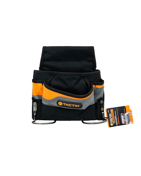 Tactix 8 Pockets Tool Belt Pouch