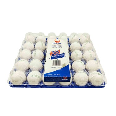 Al-Faris Fresh Farm Large Eggs, 30 Count