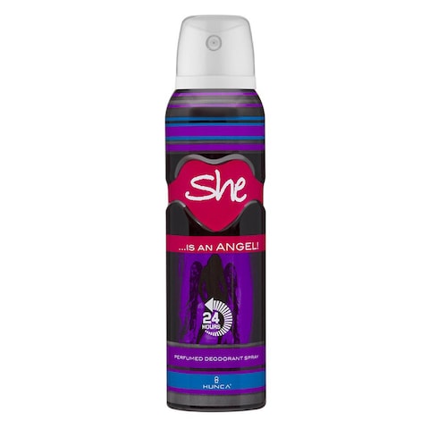 She is Angel Deodorant Body Spray for Women - 150 ml
