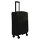 DKNY Trademark 4 Wheel Soft Casing Luggage Trolley 75cm Black