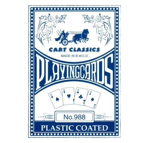 PLAYING CARD PASTIC COATED