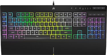 Corsair K55 RGB Pro Xt Gaming Keyboard, 15666436, Black
