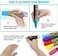 8 Pack Liquid Chalk Markers Colorful Erasable Glass Chalkboards Pens With Reversible Tips