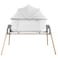 Teknum 3 - IN - 1 Baby Rocker Bassinet / Infant Crib w / Mosquito net - White